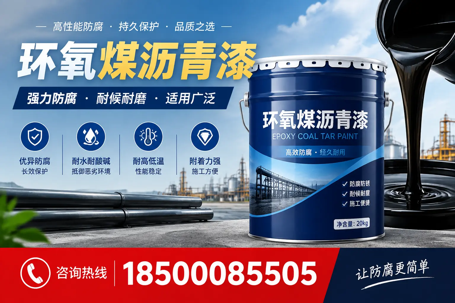 环氧煤沥青漆在不同气候条件下的表现分析，新余适用性