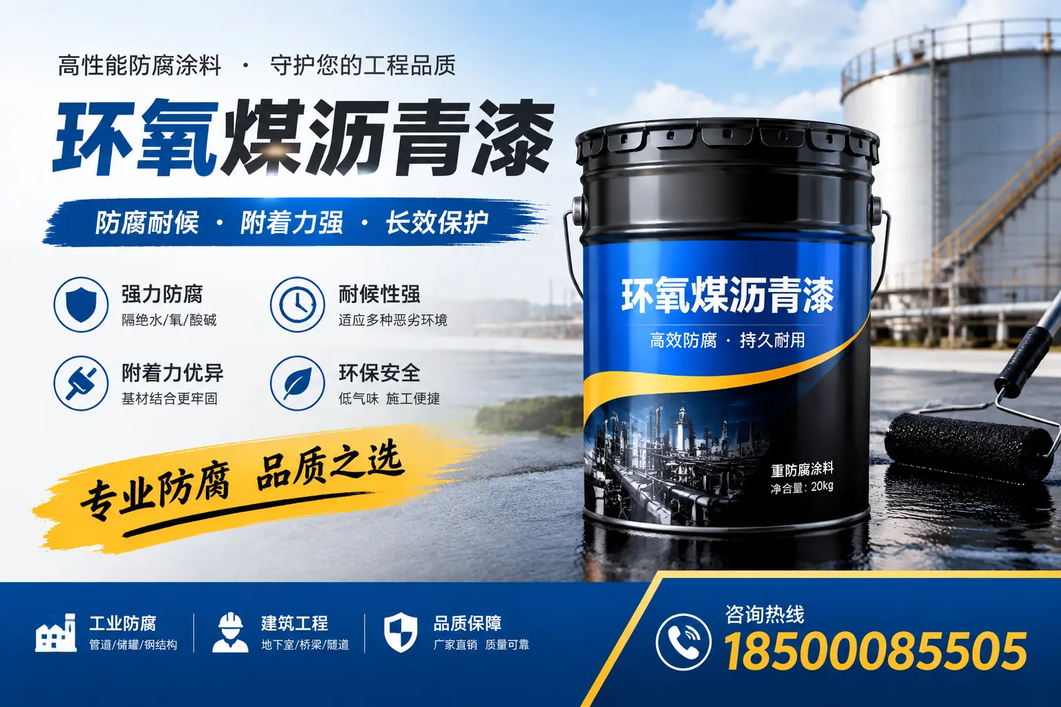 如何选择适合的环氧煤沥青漆？新余市场选型指南
